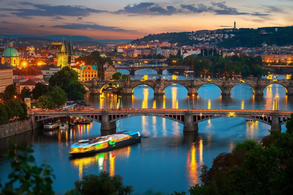 Vltava River Night Cruise with Buffet