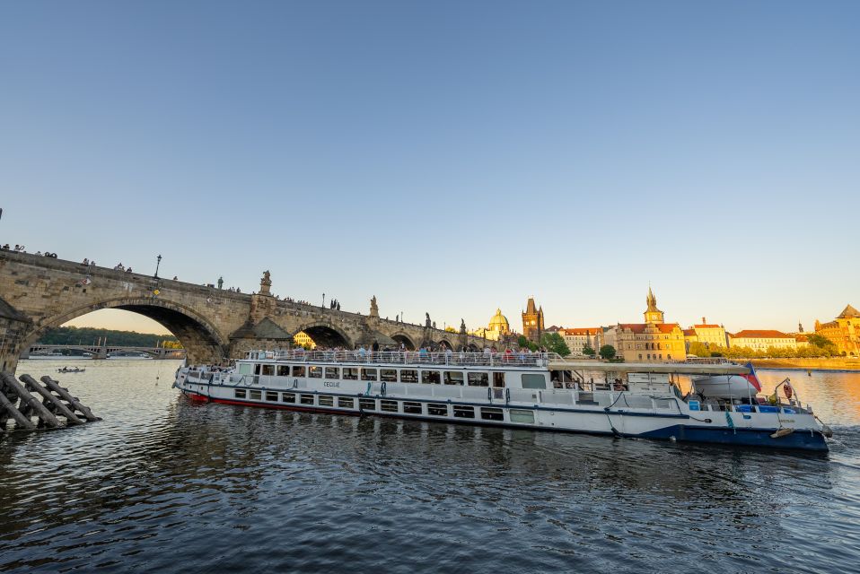 Vltava River Night Cruise with Buffet