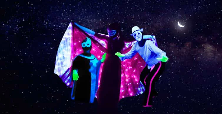 Prague: Images of Love Black Light Theatre Show