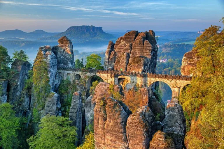 bastei national park Pravčická Gate